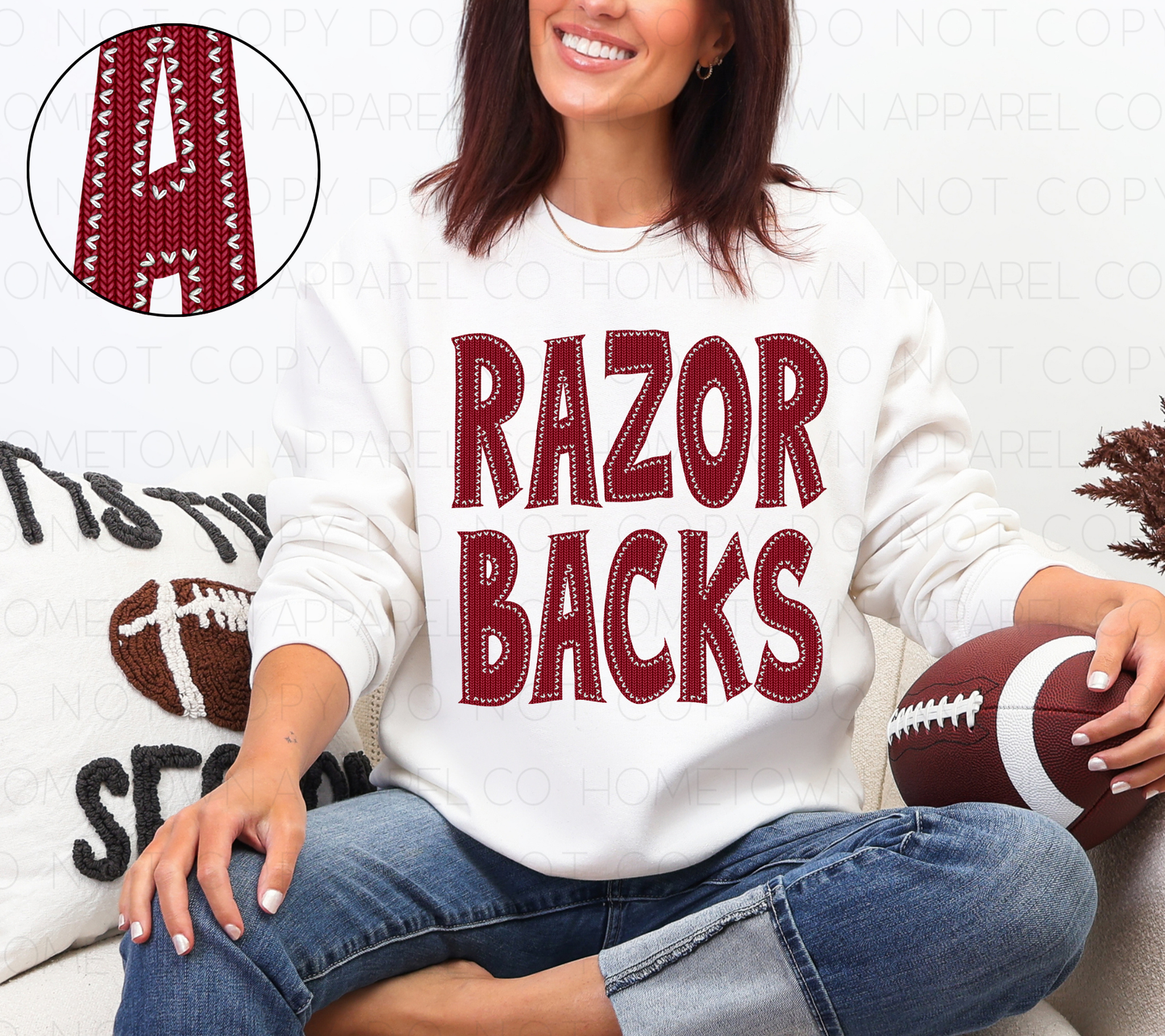 Razorback Knitted Sweatshirt