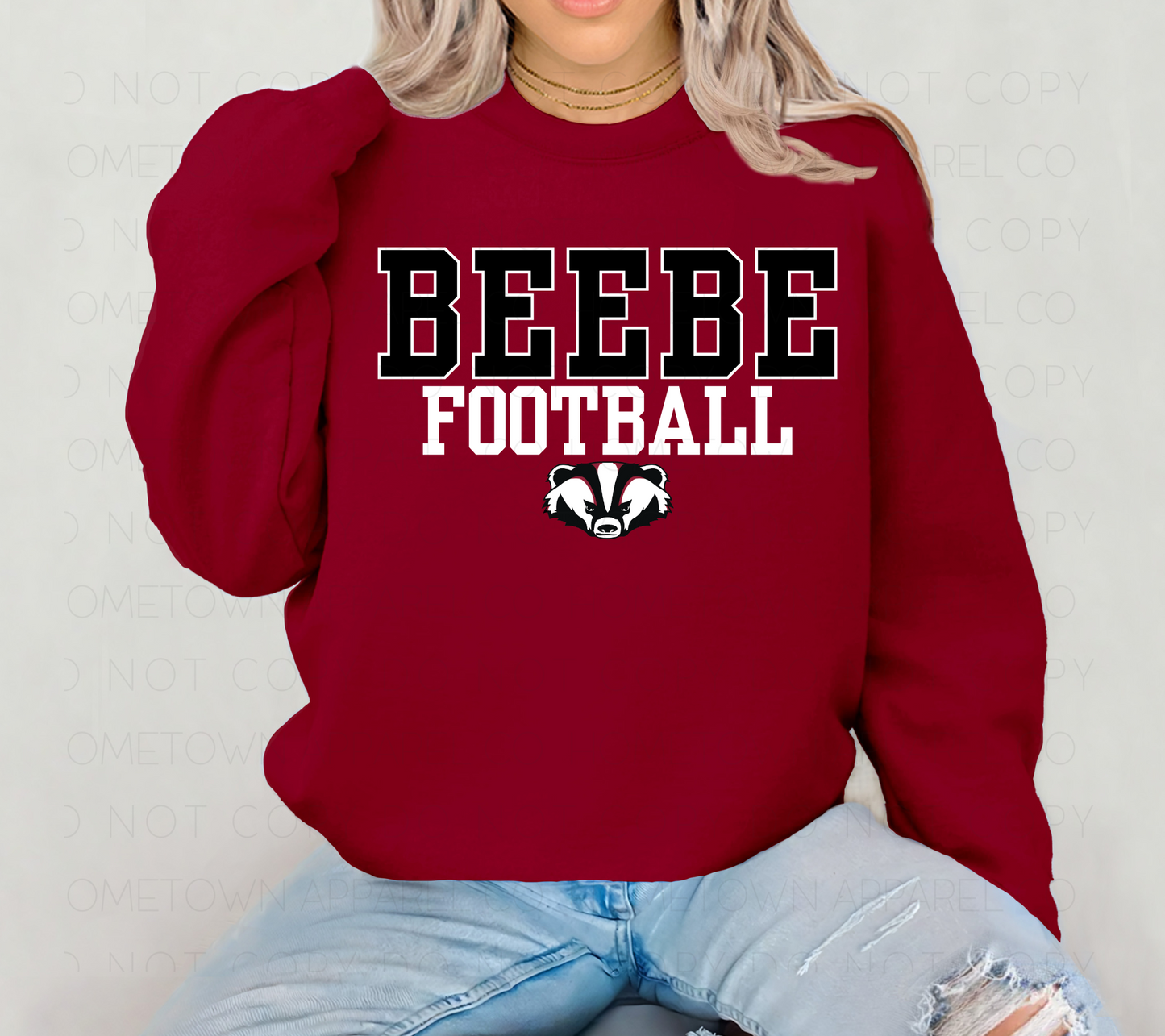 Beebe Football Mascot Sweatshirt