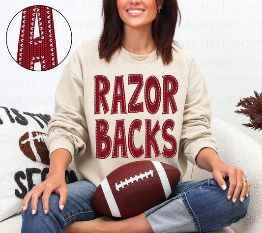 Razorback Knitted Sweatshirt