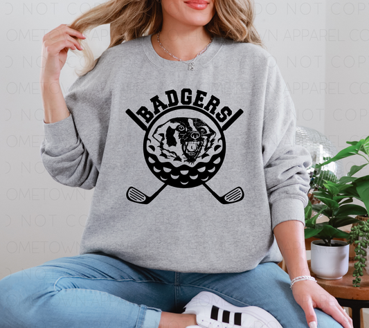 Retro Badgers Golf