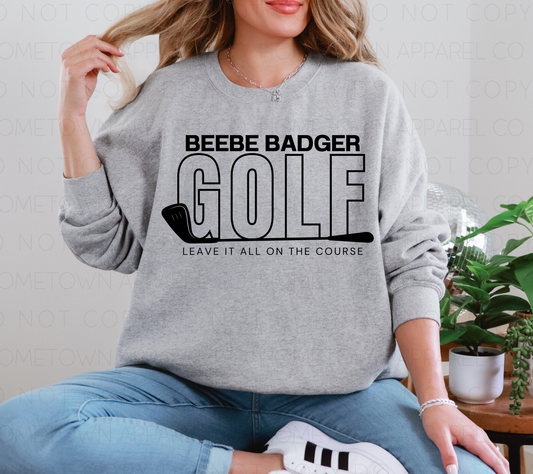 Beebe Golf-Leave it all on the course