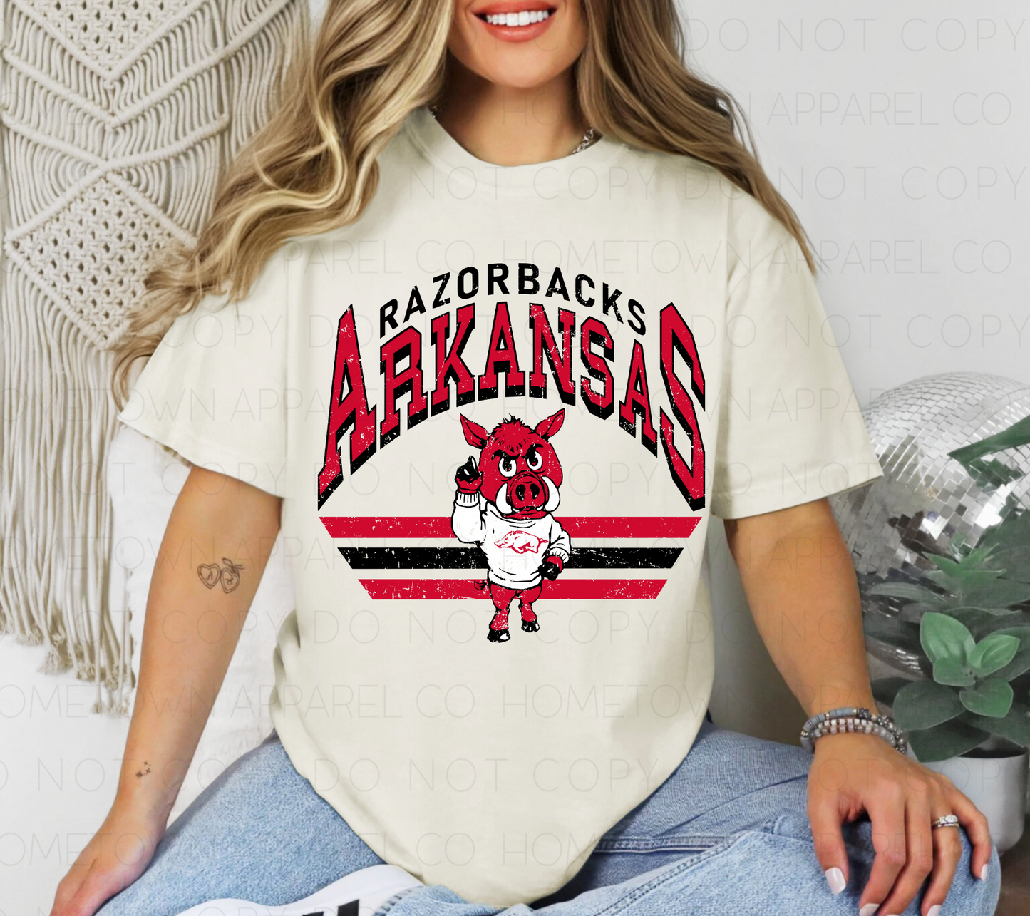 Arkansas Razorbacks Vintage Tees