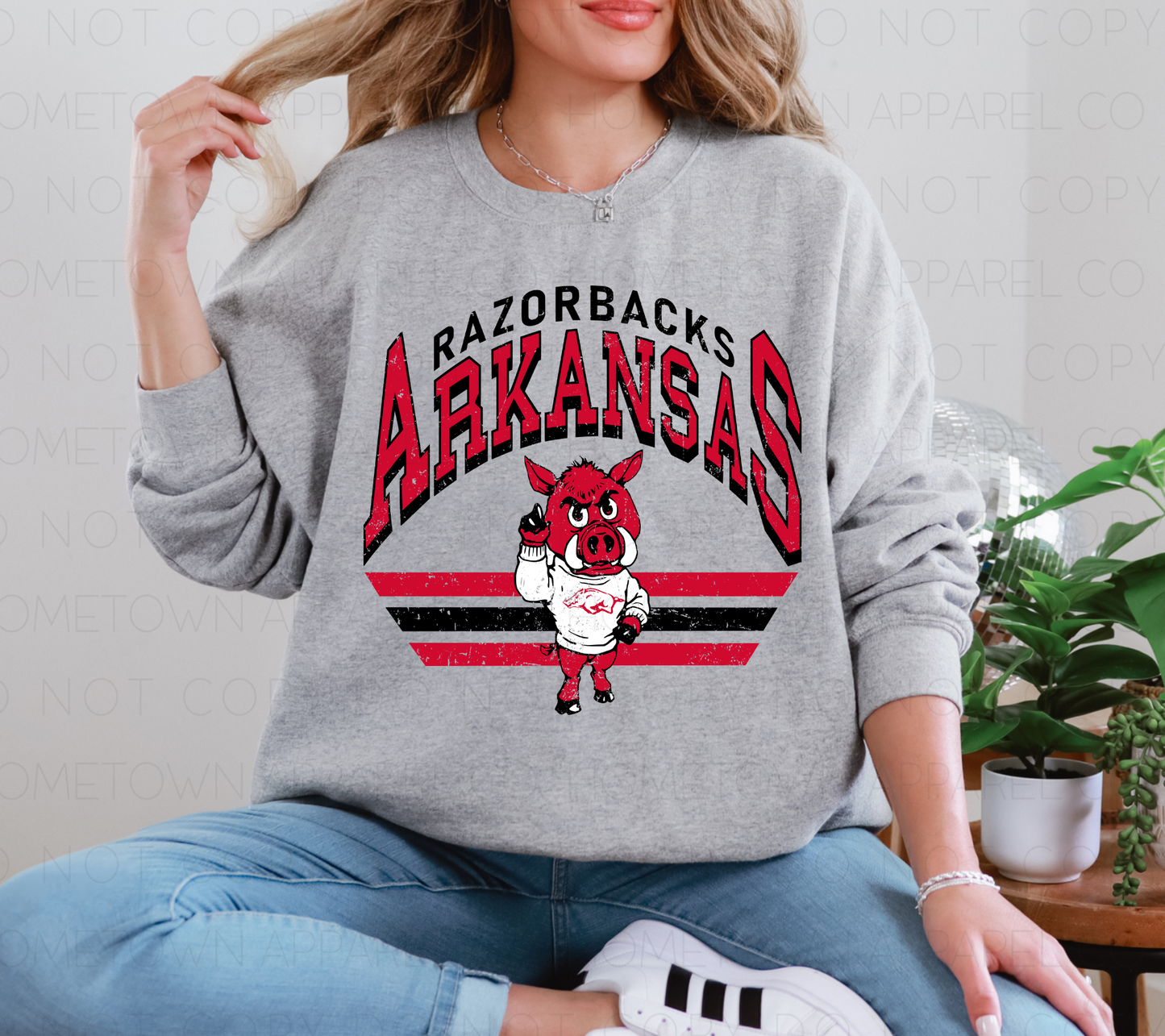 Arkansas Razorbacks Vintage Sweatshirts