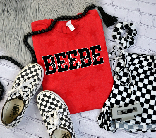Beebe Badgers Star Tee