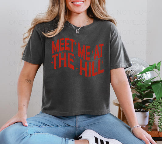 Meet Me at the Hill Boxy Tee