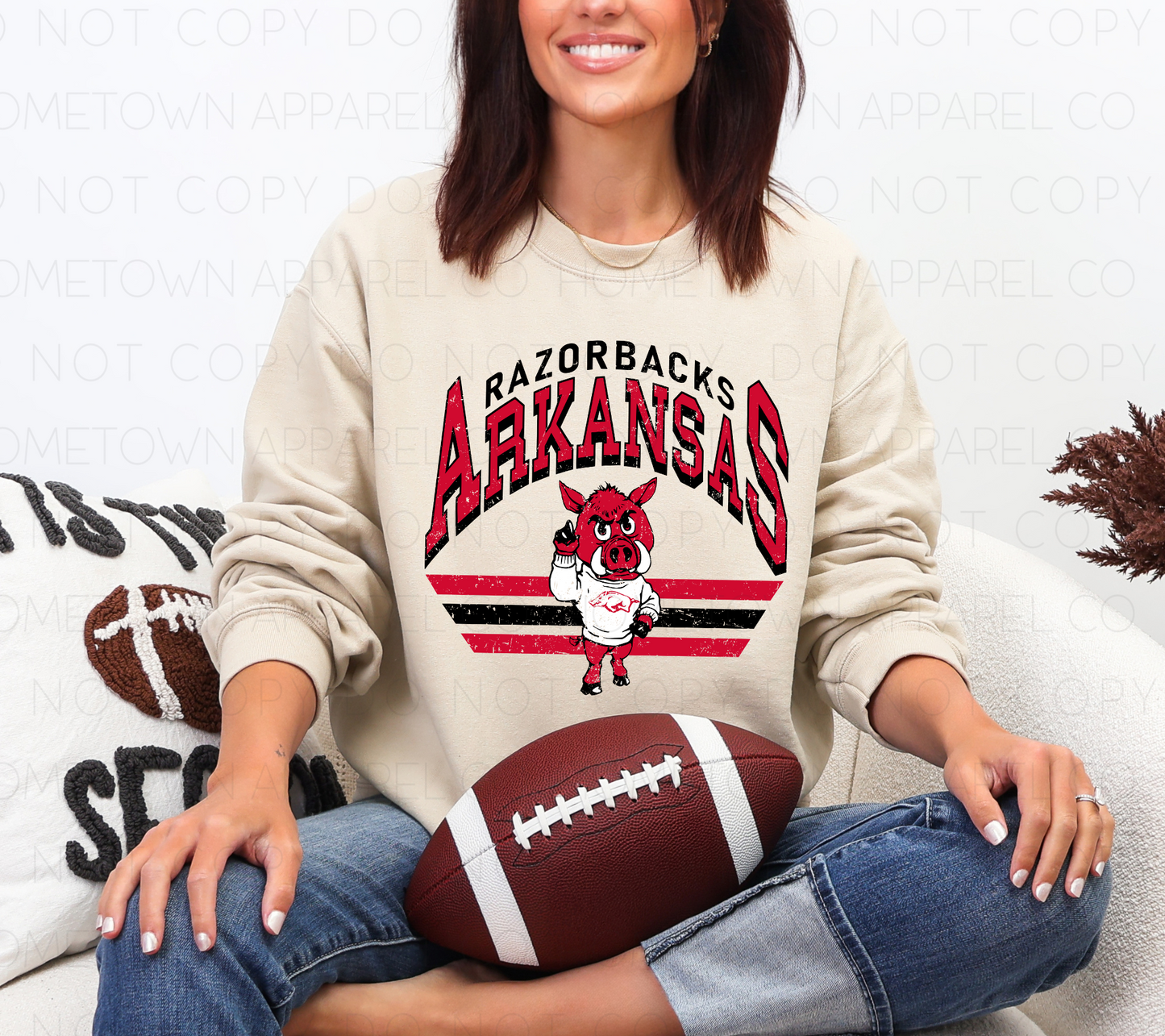 Arkansas Razorbacks Vintage Sweatshirts